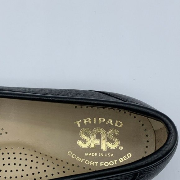 SAS San Antonio Shoes Simplify Black Loafer Flats Womens US 6.5 - Picture 8 of 9